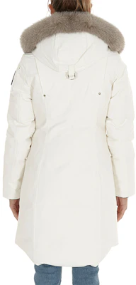 (W) Moose Knuckles FW23 Chaqueta Acolchada Stirling Blanco Crema con Capucha Desmontable. MK2003LP-864 Shop (W) Moose Knuckles FW23 Chaqueta Acolchada Stirling Blanco Crema con Capucha Desmontable. MK2003LP-864