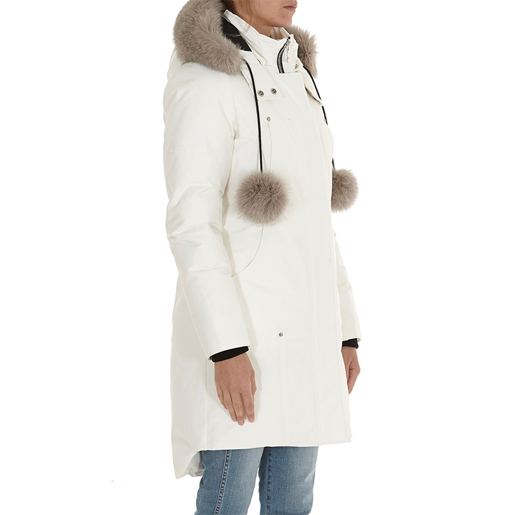 (Women) Moose Knuckles FW23 Stirling  Down Jacket Cream White with Detachable Hood. MK2003LP-864 圖 5