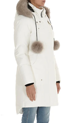 (W) Moose Knuckles FW23 Chaqueta Acolchada Stirling Blanco Crema con Capucha Desmontable. MK2003LP-864 Purchase (W) Moose Knuckles FW23 Chaqueta Acolchada Stirling Blanco Crema con Capucha Desmontable. MK2003LP-864