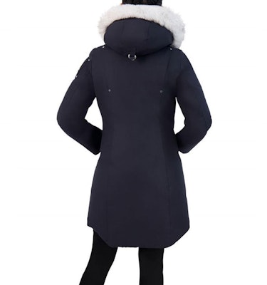 (W) Moose Knuckles FW23 Stirling 冬季海军蓝羽绒外套可拆卸帽子 MK2003LP-401 Shop (W) Moose Knuckles FW23 Stirling 冬季海军蓝羽绒外套可拆卸帽子 MK2003LP-401