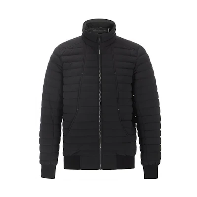 (Women) Moose Knuckles Keap Bomber FW22 Down Jacket with Stand Collar M32MB009