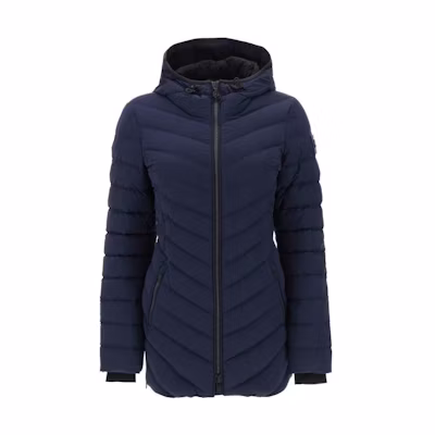 (Women) Moose Knuckles Solid Color Hooded Long Sleeve Jacket M32LJ115833