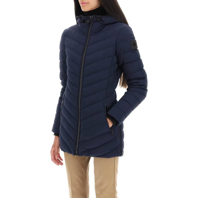 (Women) Moose Knuckles Solid Color  Hooded Long Sleeve Jacket M32LJ115833 圖 5