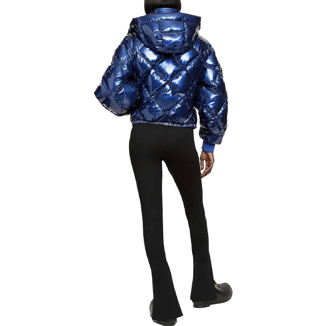 (Women) Moose Knuckles Solid Glossy Down Jacket  Hooded Winter Coat M33LB019H1-1192 圖 4