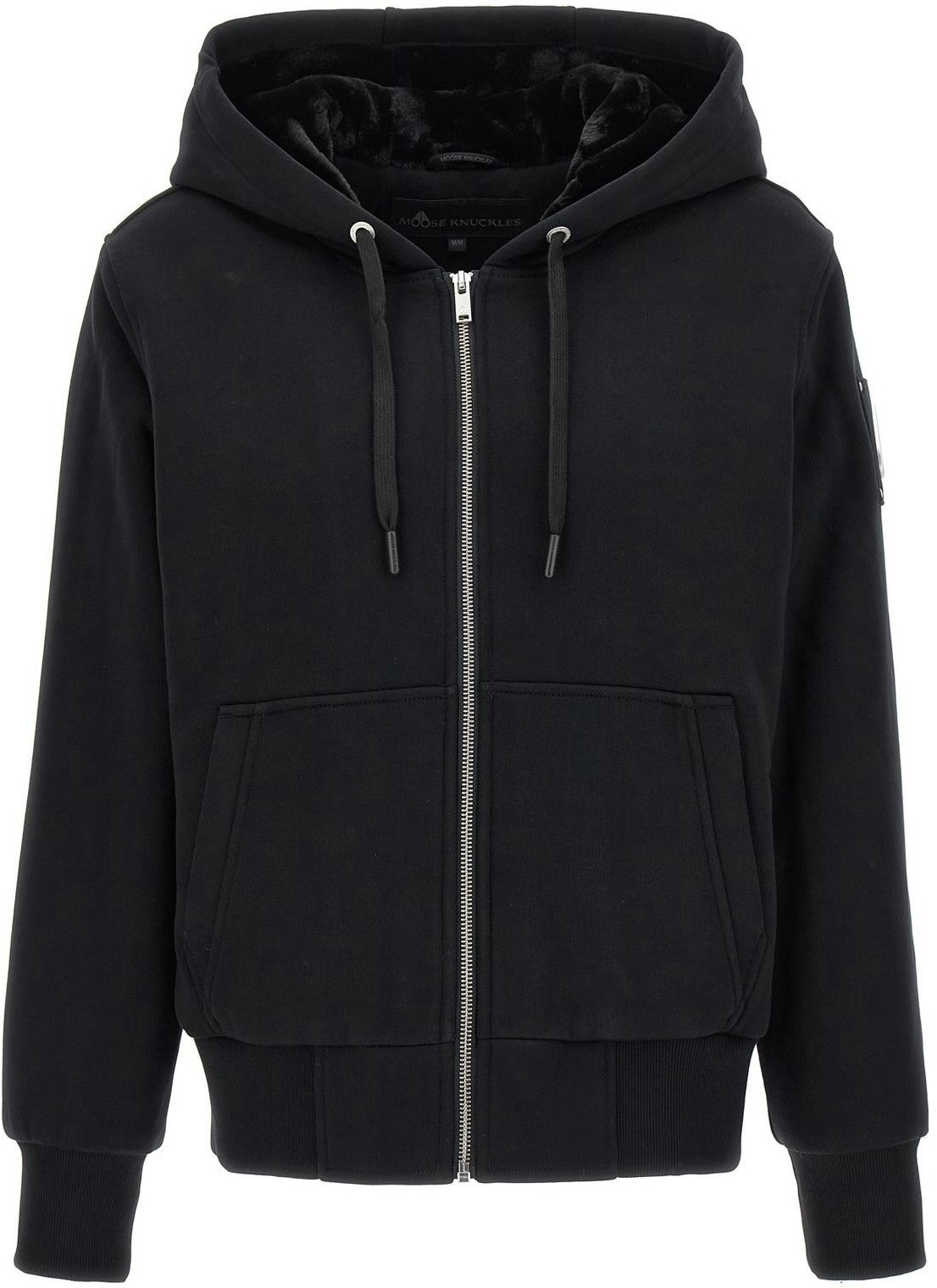 women-moose-knuckles-ss-23-black-solid-color-hoodie-with-pockets-m33-ls-636-292