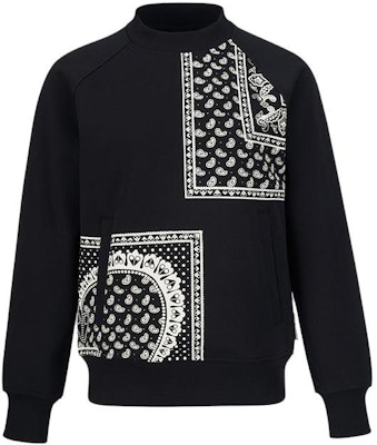 (W) Sudadera Negra Estampada Moose Knuckles SS23 Paisley Crewneck. M13LS613H Order (W) Sudadera Negra Estampada Moose Knuckles SS23 Paisley Crewneck. M13LS613H