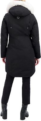 (W) Moose Knuckles女款Stirling经典黑色羽绒服可拆卸毛领外套。 MK2003LP-290 Lookbook (W) Moose Knuckles女款Stirling经典黑色羽绒服可拆卸毛领外套。 MK2003LP-290