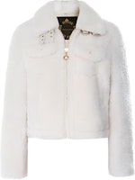 (Women) Moose Knuckles x Jennifer Meyer FW21 Solid Zip Jacket White. M31LL319JM-155 (Women) Moose Knuckles x Jennifer Meyer FW21 Solid Zip Jacket White. M31LL319JM-155