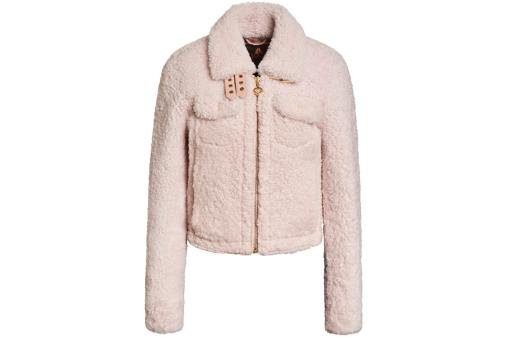 (Women) Moose Knuckles x Jennifer Meyer Scissor Zip Jacket Pink  FW21 Edition. M31LL319JM-102