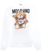 Order (W) MOSCHINO 3D框架泰迪熊連帽上衣 白色 D-A1710-0427-1001