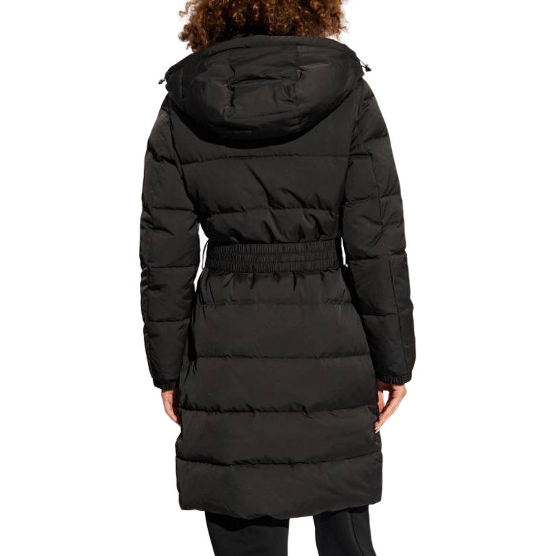 Purchase (W) MOSCHINO 黑色连帽长袖拉链夹克带标志设计. A0612-5516-0555