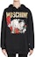 Lookbook (W) MOSCHINO 黑色連帽衣 豬字母印花設計 D1A1779-1027-1555