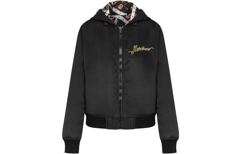 (Women) MOSCHINO  Black Long Sleeve Short Jacket A05375558