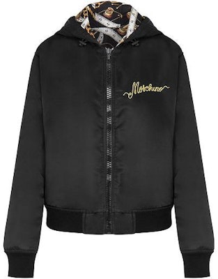 (W) MOSCHINO Chaqueta Corta Negra de Manga Larga A05375558 Order (W) MOSCHINO Chaqueta Corta Negra de Manga Larga A05375558