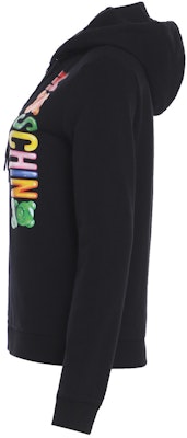 (W) MOSCHINO 黑色小熊印花拉鍊連帽外套. 2-A170321110555 Shop (W) MOSCHINO 黑色小熊印花拉鍊連帽外套. 2-A170321110555