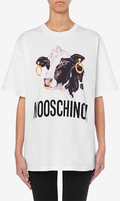 (W) MOSCHINO 圖案印花白色T恤 0707-5440-1001 Lookbook (W) MOSCHINO 圖案印花白色T恤 0707-5440-1001