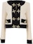 Buy (W) MOSCHINO Chaqueta Casual Blanca Marfil con Parches en Contraste. J0501-5418-1005
