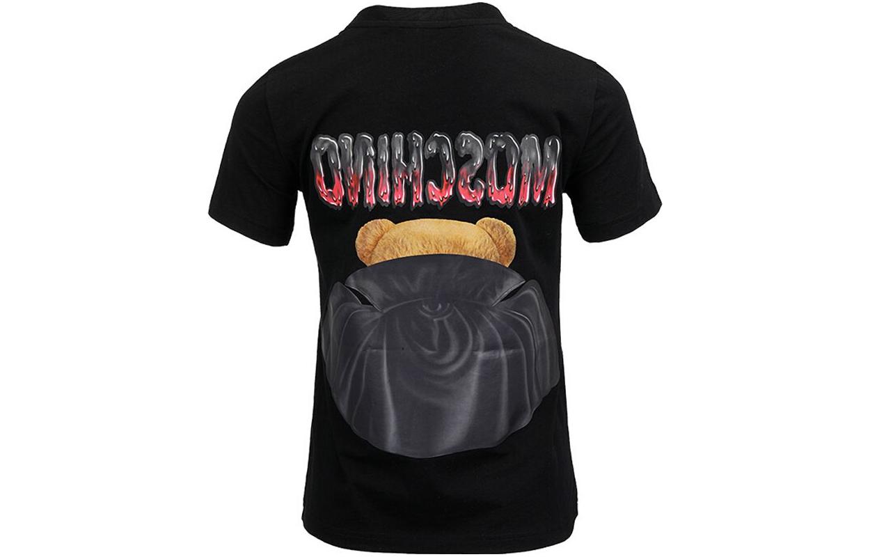 Lookbook (W) MOSCHINO 字母印花圓領短袖休閒T恤 EV0712-0540-1555