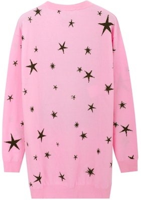 (W) モスキーノ オーバーサイズ ピンク セーター コズミックベア プリント入り. V0483-5401-1221 Lookbook (W) モスキーノ オーバーサイズ ピンク セーター コズミックベア プリント入り. V0483-5401-1221