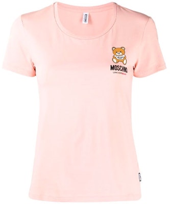 (W) MOSCHINO 粉色Logo印花短袖T恤。 A1912-9003-0169 Buy (W) MOSCHINO 粉色Logo印花短袖T恤。 A1912-9003-0169