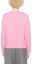 Shop (Women) MOSCHINO Pink Oversized Knit Texture Long-Sleeve Sweatshirt. V170755281181