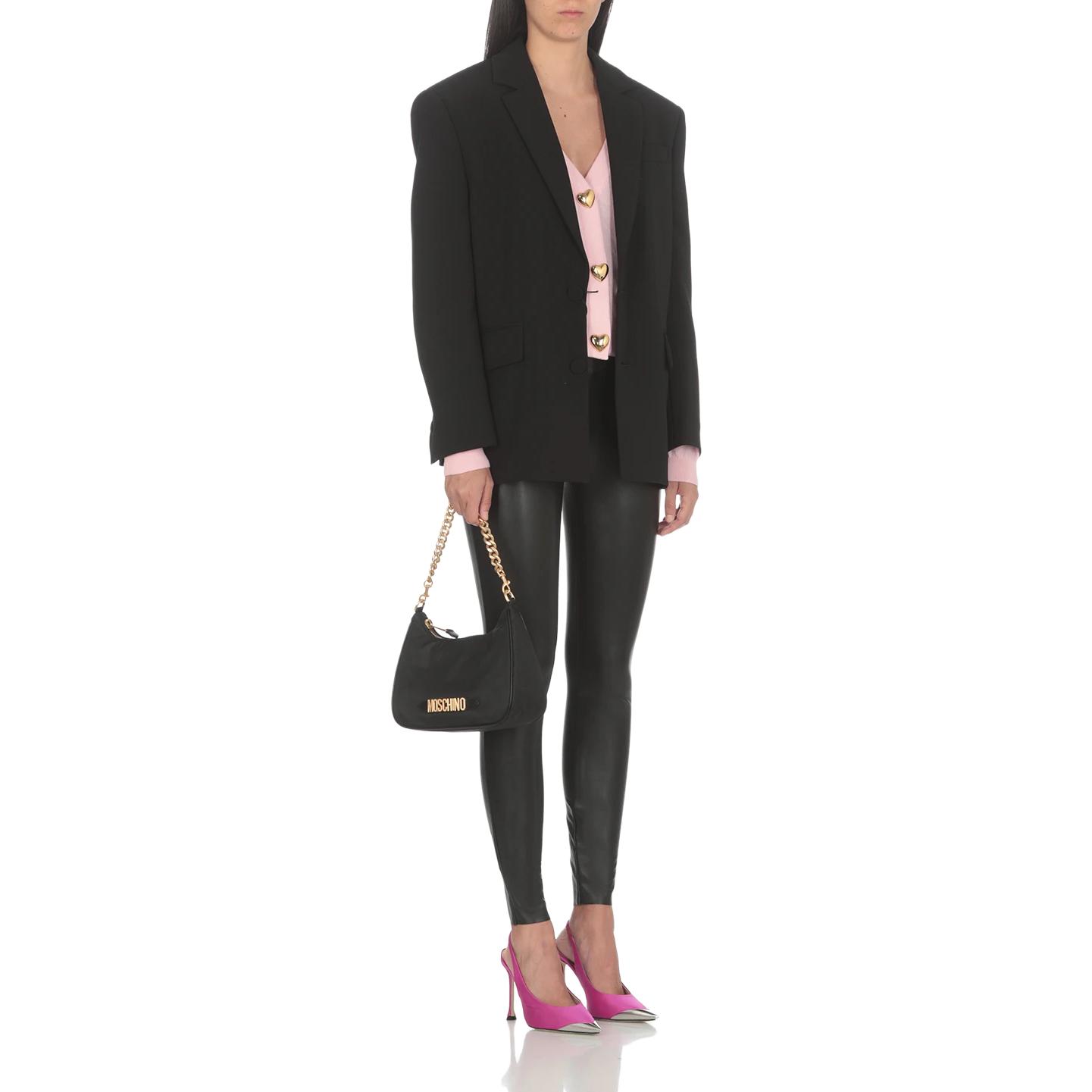 Purchase (W) MOSCHINO 粉色V領單排扣針織開襟衫 0936-5503-0223