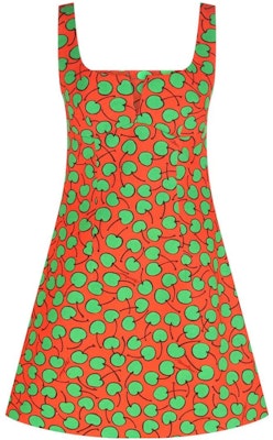 (W) 모스키노 민소매 사각넥 애플 프린트 드레스 A0417-0560-1127 Lookbook (W) 모스키노 민소매 사각넥 애플 프린트 드레스 A0417-0560-1127