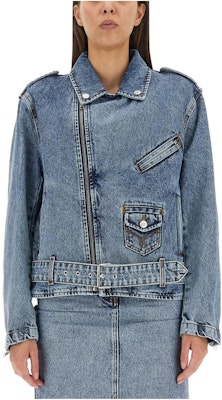 (W) Chaqueta Vaquera Azul de Manga Larga con Cremallera MOSCHINO. 0509-8235-1281 Buy (W) Chaqueta Vaquera Azul de Manga Larga con Cremallera MOSCHINO. 0509-8235-1281