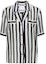 Order (W) MOSCHINO Camisa de Manga Corta a Rayas en Blanco y Negro. A0208-0544-1555
