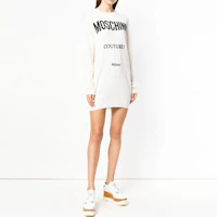 Purchase (W) MOSCHINO 白色卡通圖案長袖休閒衫 EA0907-0504-2001