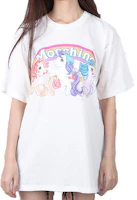 Details for (W) MOSCHINO 白色彩虹馬圖案印花短袖T恤 3XT0796-4040-1001