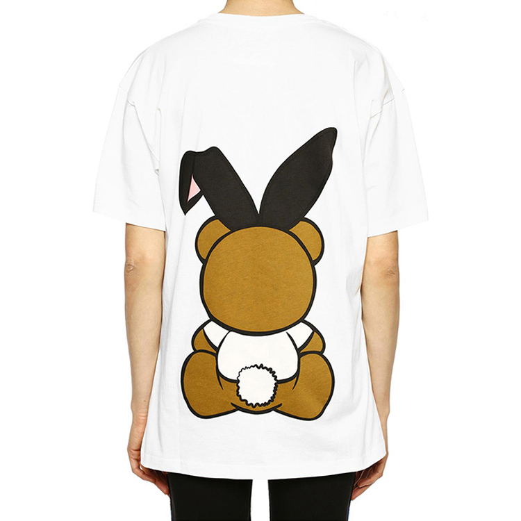 Purchase (W) MOSCHINO 白色兔耳泰迪熊設計T恤 V0703-0540-1001