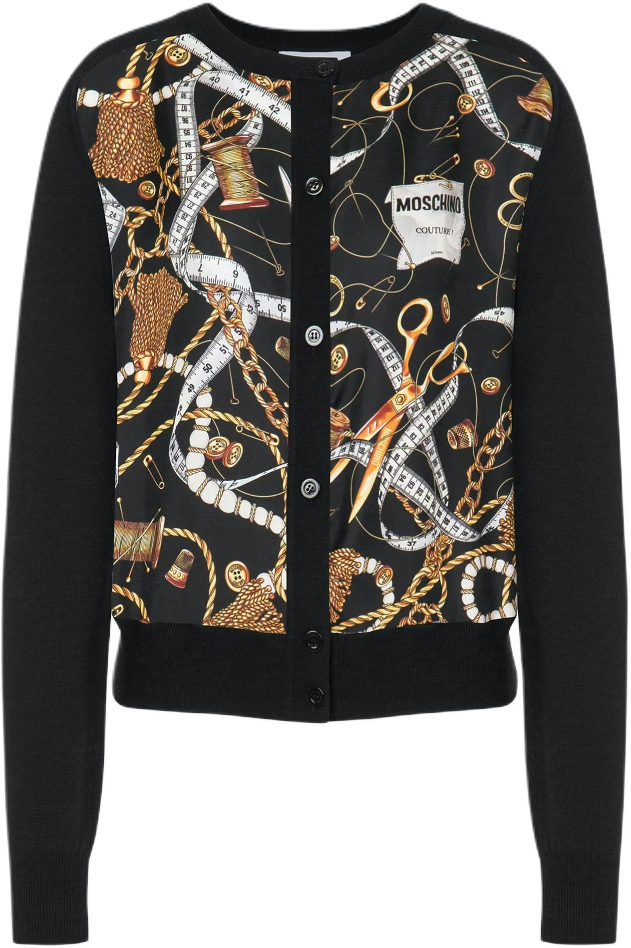 women-moschino-allover-wool-cardigan-black-simple-button-up-sweater-a0916-5500-1555