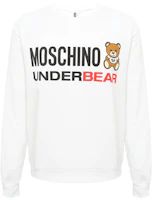 (Women) Moschino Alphabet Bear Print Loose Fit Sweatshirt Women’s White A1701-8112-0001 (Women) Moschino Alphabet Bear Print Loose Fit Sweatshirt Women’s White A1701-8112-0001