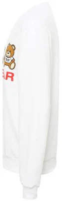 (Women) Moschino Alphabet Bear Print Loose Fit Sweatshirt Women’s White A1701-8112-0001 Shop (Women) Moschino Alphabet Bear Print Loose Fit Sweatshirt Women’s White A1701-8112-0001