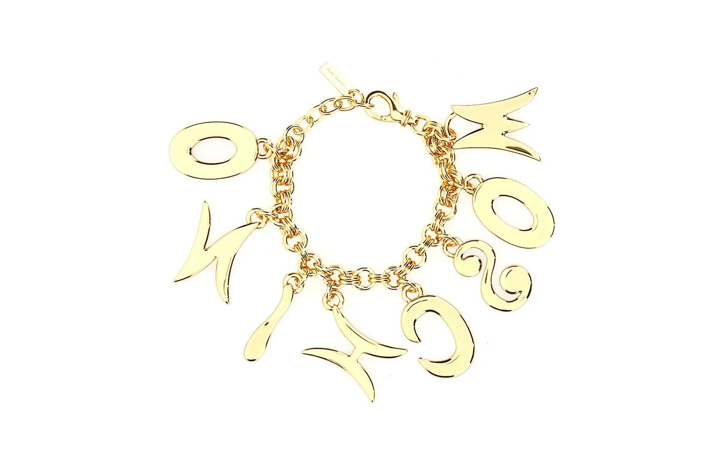 Lookbook (W) 모스키노 알파벳 여성 패션 팔찌 - 멀티컬러 916084271888