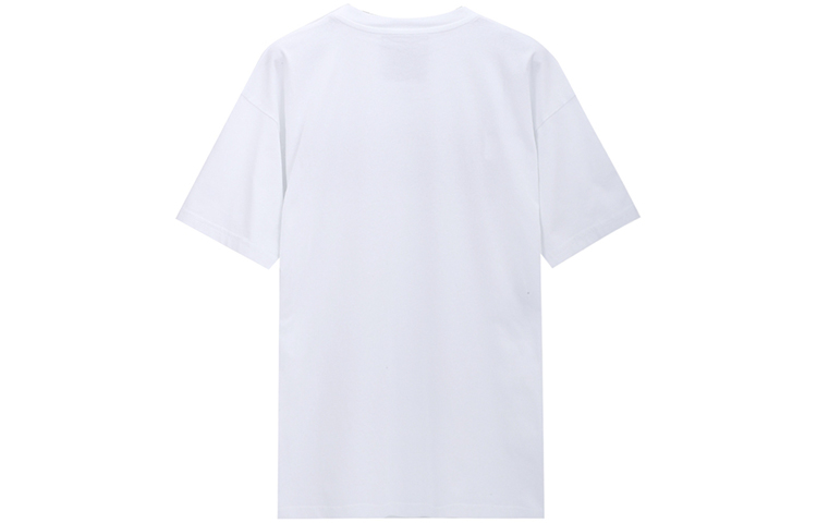 Lookbook (W) MOSCHINO 女裝小熊刺繡短袖白色寬鬆T恤。 E-V0706-5540-1001