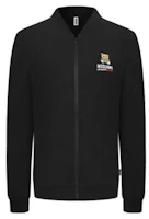 (Women) Moschino Black Bear Logo Zip Jacket from Underwear Collection Z-A1708-9012-0555 (Women) Moschino Black Bear Logo Zip Jacket from Underwear Collection Z-A1708-9012-0555