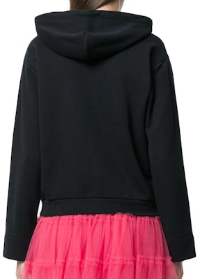 (W) 모스키노 블랙 후드 스웻셔츠 D-T1703-0427-1555 Shop (W) 모스키노 블랙 후드 스웻셔츠 D-T1703-0427-1555