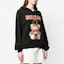 Lookbook (W) MOSCHINO Hoodie Wanita Hitam dengan Print Beruang Sirkus. V1704-0527-2555