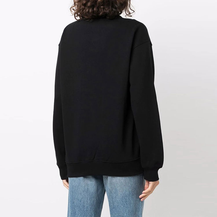 Purchase (W) MOSCHINO FW21黑色卡通印花大Logo寬鬆版衛衣 17135-527A-3555