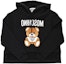 Shop (W) MOSCHINO FW21 泰迪標誌短版連帽上衣 黑色 A1711-0427-1555