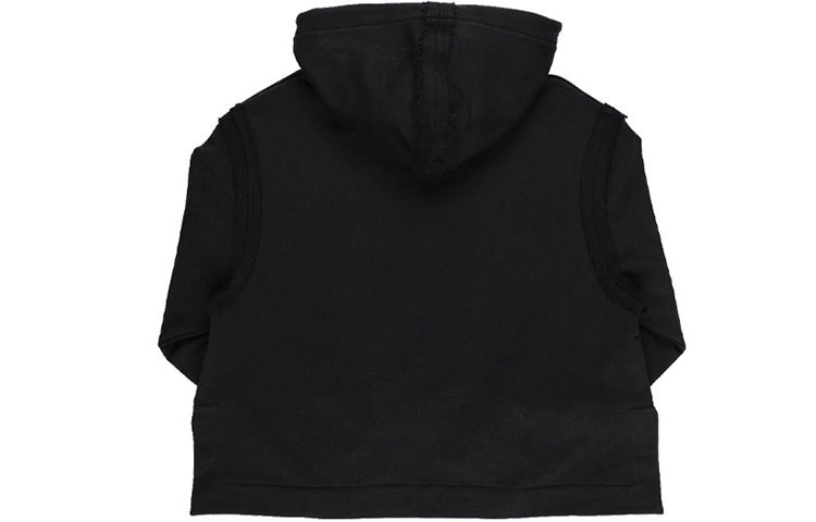 Purchase (W) MOSCHINO FW21 泰迪標誌短版連帽上衣 黑色 A1711-0427-1555