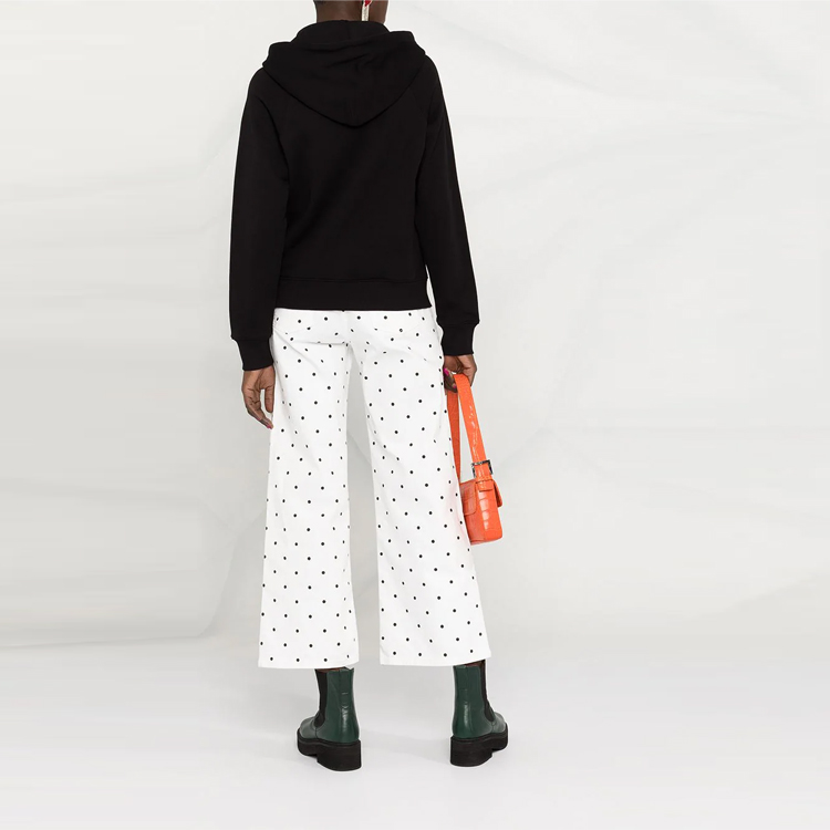 Shop (Women) Moschino FW21 Black Hoodie with Cartoon Bear Print MAP211A1711-0527-1555