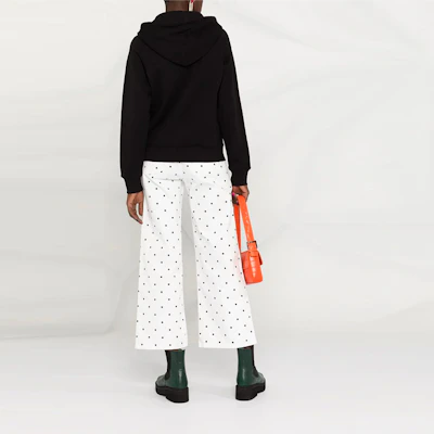 (Women) Moschino FW21 Black Hoodie with Cartoon Bear Print MAP211A1711-0527-1555 Shop (Women) Moschino FW21 Black Hoodie with Cartoon Bear Print MAP211A1711-0527-1555