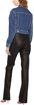 (W) Chaqueta Vaquera Corta Azul con Botones y Lazo Moschino FW22. A05325522 Shop (W) Chaqueta Vaquera Corta Azul con Botones y Lazo Moschino FW22. A05325522