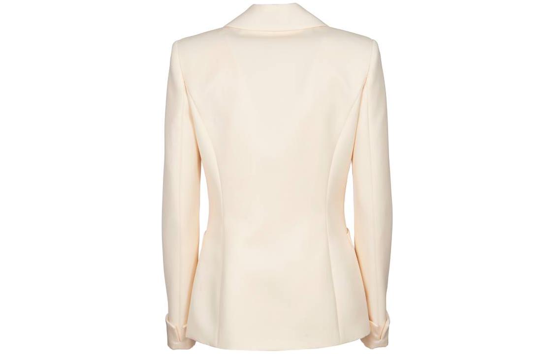 Lookbook (W) MOSCHINO FW22 Chaqueta Cruzada en Color Hueso. DJ0517-5420-2005