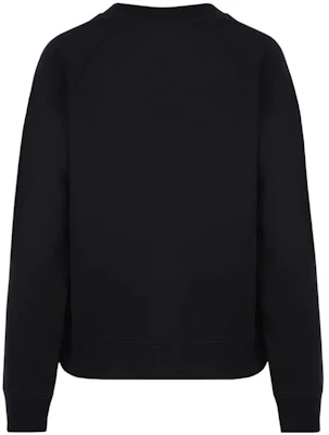 (Women) Moschino FW22 Black Smiley Logo Cotton Crewneck Sweatshirt A1704-5528-2555 Lookbook (Women) Moschino FW22 Black Smiley Logo Cotton Crewneck Sweatshirt A1704-5528-2555