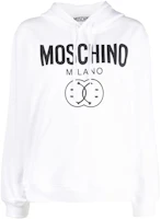 (Women) Moschino FW22 Graphic Print Pullover Hoodie Women’s White A1703-5528-2001 (Women) Moschino FW22 Graphic Print Pullover Hoodie Women’s White A1703-5528-2001