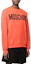 Purchase (Women) Moschino FW22 Orange Logo Print Crewneck Sweatshirt A170102281125